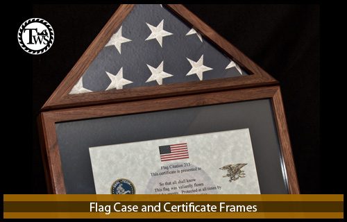 Flag Case and Certificate Frames